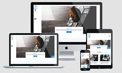 Enginetemplates Tech - Mobile-ready Technology Joomla Template
