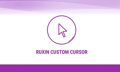 Ruxin Custom Cursor Joomla Extension
