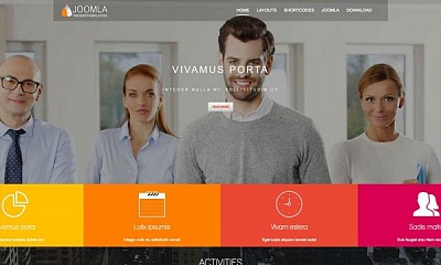 Mixwebtemplates Joomla153 - Creative Agency Joomla Template
