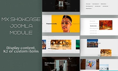 Mx Showcase Joomla Extension