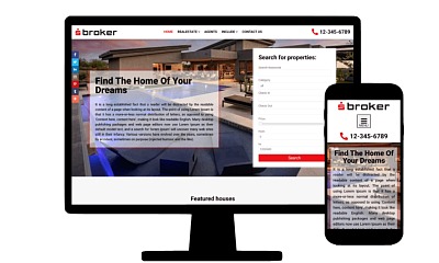 Ordasoft Real Estate Broker - Real Estate Joomla Template