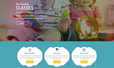 Smartaddons Preschool - Joomla Template