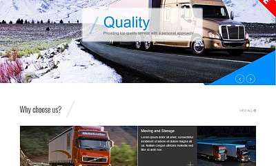 Bestaddon Trucking - Joomla Template