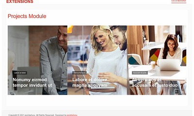 JU Projects - Joomla Extension