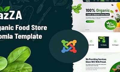 Theme Forest Tazza - Joomla Template