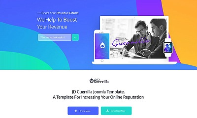Joomdev - Guerrilla - Digital Marketing Agency Joomla Template