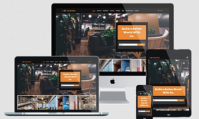 Enginetemplates Cowork - Powerful Coworking Space Website Template