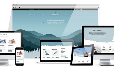 Hotthemes Snowflake - Joomla Ski Template