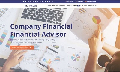 Lttheme Fiscal - Joomla Template