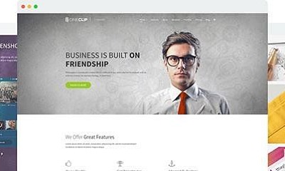 Joomshaper Oneclip - Joomla Template