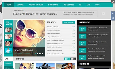 Smartaddons Perty - Joomla Template