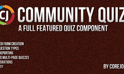 Community Quiz - Joomla Extension