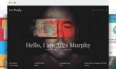 Joomshaper Ares Murphy - Joomla Template