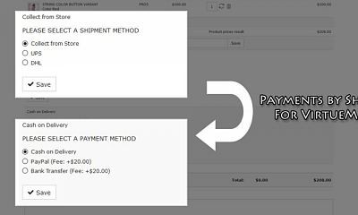 VP Payment By Shipment Plugin - Joomla Extension