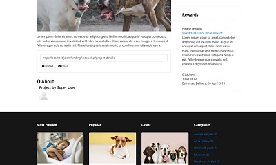 Joomfunding - Joomla Extension