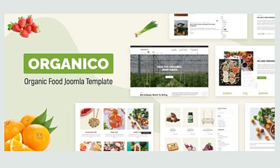Organico v1.0 - Nutritionist Food & Farm Joomla 4 Template