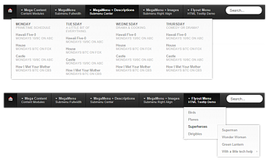 JUX Mega Menu For Virtuemart - Joomla Extension