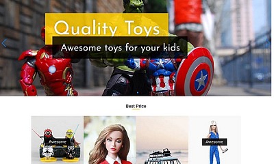 Ordasoft Toy Store - Joomla Template
