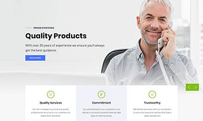 Warptheme Business X Pro - Joomla Template