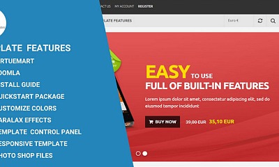 Stilo Shop Virtuemart Template