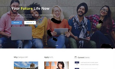 Shape5 Campus Life - Joomla Template