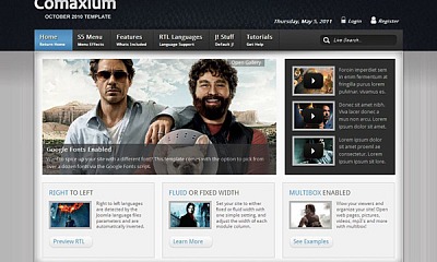 Shape5 Comaxium - Joomla Template