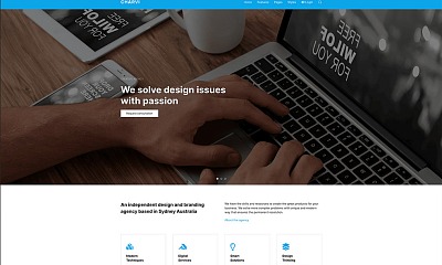 Joomlead Charvi - Joomla 4 Landing Template