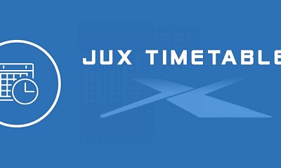 Jux Timetable Joomla Extension