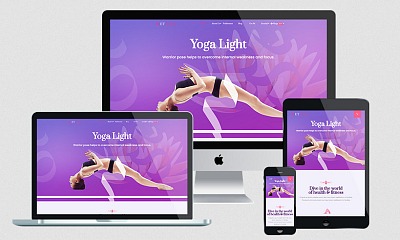 Enginetemplates Yoga – Yoga Classes Joomla! Template