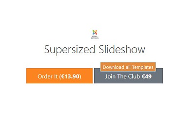 Supersized Background Slideshow - Joomla Extension