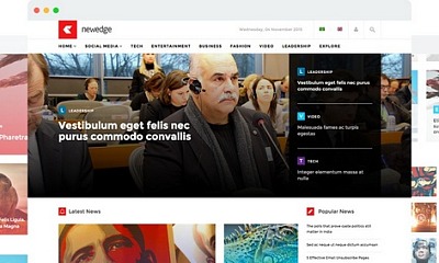Joomshaper Newedge - Joomla Template
