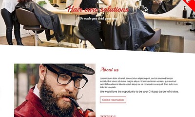 Bestaddon Hair - Joomla Templates