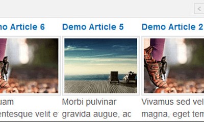 JA Content Slider Module - Joomla Extension