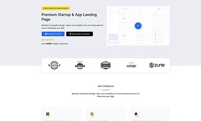 Joomlead App - Joomla Template
