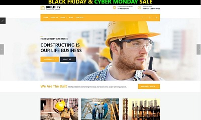 Buildify - Construction Company Joomla Template
