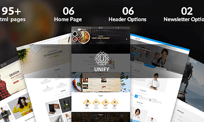 Theme Forest Unify - Joomla Template