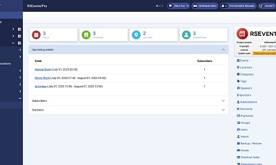 RS Events PRO - Joomla Extension