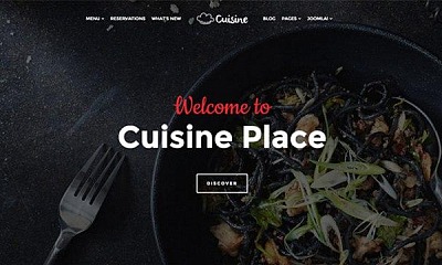 Cuisine - Joomla Template