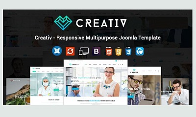 Creativ - Responsive Multipurpose Joomla Template