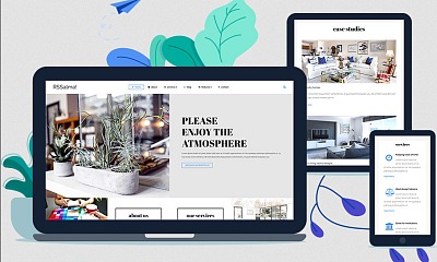 Rssalma! - Business Joomla! Template