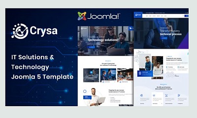Crysa - Joomla 5 IT Solutions & Technology Template - Joomla