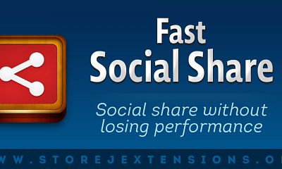 Fast Social Share - Joomla Extension