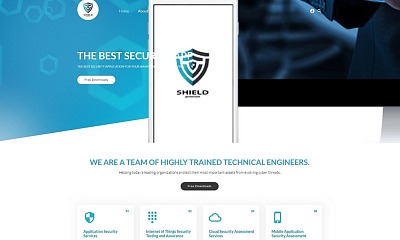 Shield - The Best Security App Joomla Template