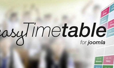 Easy Timetable Extended Joomla Extension