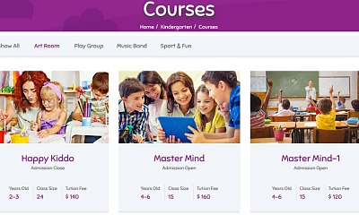 SP Kindergarten Template - Joomla Extension