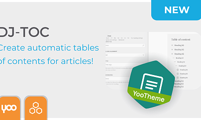 DJ-TOC (Table of Contents) - Joomla Extension