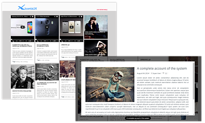 JUX News Wall - Joomla Extension