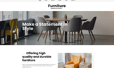 Template Monster Furniture - Joomla Template Monster