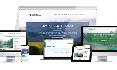 Hotthemes Leaves - Ecology Joomla Template