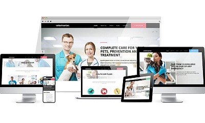 The Hot Veterinarian - Veterinary Joomla Template